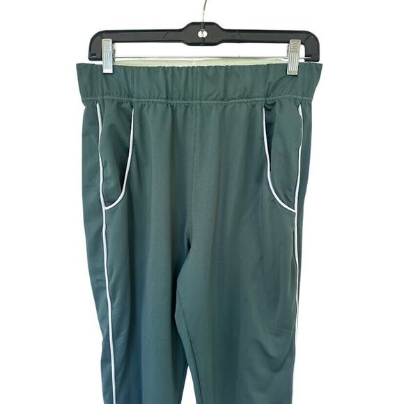 Gymshark Green Recess Joggers Slim Fit Athletic Gym Track Pants Womens Medium - Picture 2 of 6